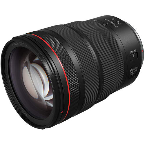 Canon RF 24-70mm Laying Down